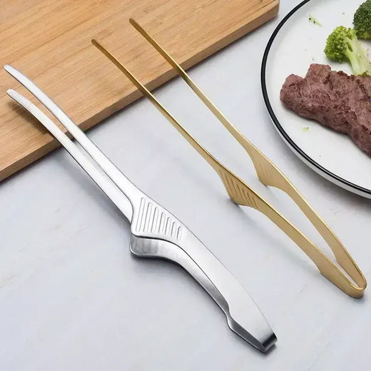 Pinças portáteis para churrasco em aço inoxidável, pinça para churrasco, churrasco clip, bife carne clipes, utensílios de cozinha piquenique