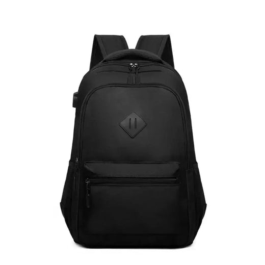 Mochila de carregamento USB impermeável para homens, sacos traseiros do escritório do negócio, mochila para laptop casual, mochilas escolares masculinas, 15,6";;VERDADEIRO;;"CINZA