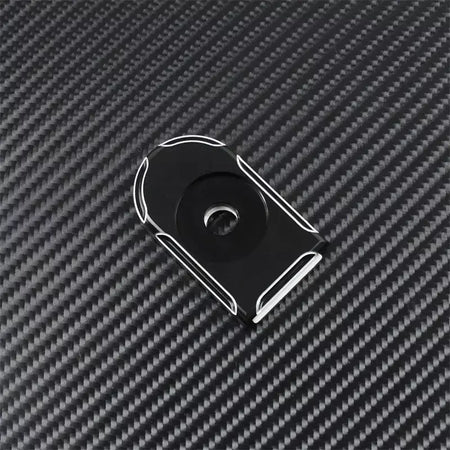 Universal motocicleta traseiro fender assento parafuso porca guia kit de montagem botão capa para harley dyna sportster xl touring flhr softail