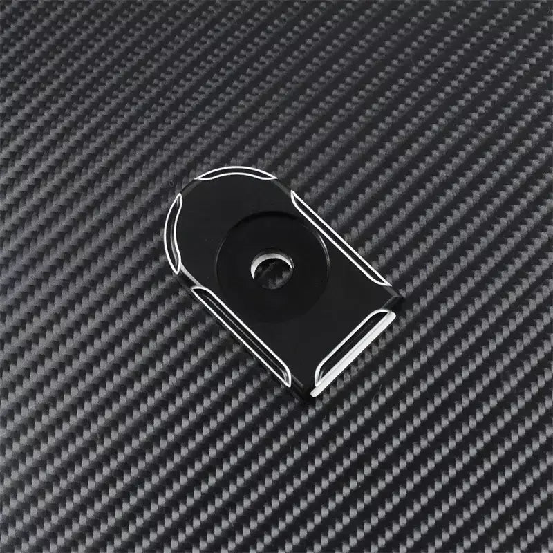 Universal motocicleta traseiro fender assento parafuso porca guia kit de montagem botão capa para harley dyna sportster xl touring flhr softail