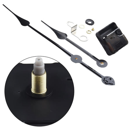 Mecanismo de relógio de parede, peças do mecanismo de movimento de parede, estilo simples, movimento para reparo, relógio diy, substituição de quartzo
