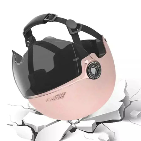 Capacete leve seguro e confortável para adultos - Óculos incluídos adequados para motocicleta E - Bicicleta de montanha