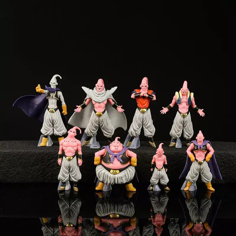 Aleatório 1pc dragon ball z anime figura majin buuu gordura buu figuras de ação boneca coleção pvc modelo brinquedos para crianças presentes adultos