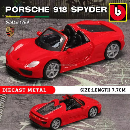 Bburago 1:64 ônibus volkswagen porsche ford mustang audi bmw liga carro de luxo fundição modelo de carro brinquedo coleção presente