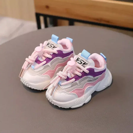1-3 anos crianças sapatos primavera outono crianças sapatos esportivos da criança tênis unisex meninos meninas escola ao ar livre sapatos casuais