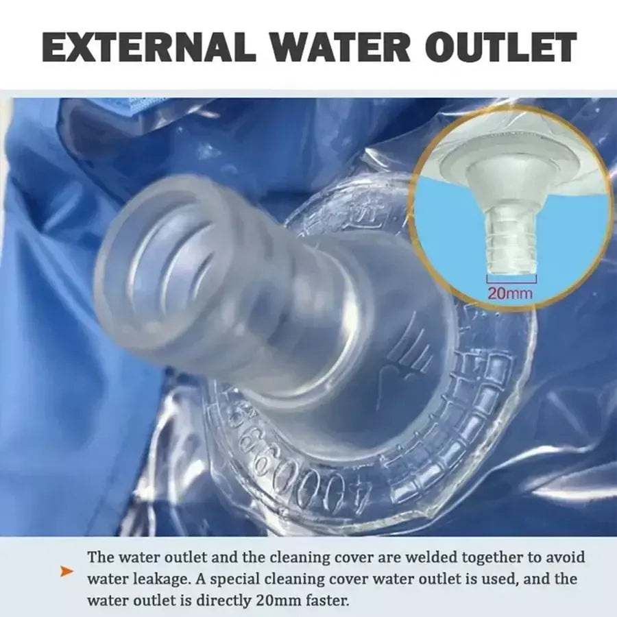 130cm grande conjunto de capa de limpeza de ar condicionado limpador de condicionador com tubo de água kit de limpeza à prova dwaterproof água para ar condicionado