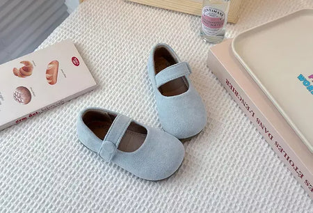 2025 camurça crianças ballet apartamentos sapatos moda mary jane sapatos tendência das crianças inverno novo doce bonito vestido tênis mujer sapatos