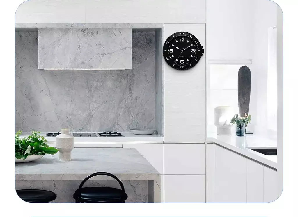 Relógio de parede de papel design moderno silencioso agulha de quartzo relógios de parede de luxo varredura silenciosa segunda casa criativo água fantasma relógio de parede