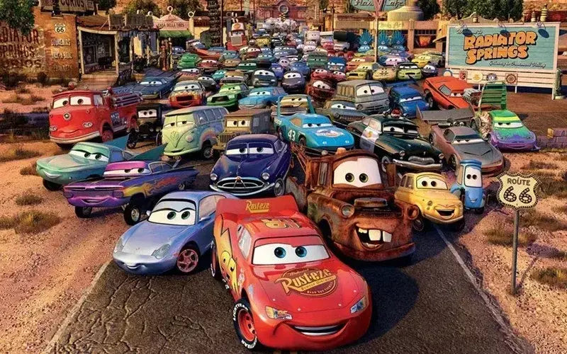 Mini 12 pçs disney pixar carros 3 pistão copo rebote carro coleção relâmpago mcqueen jackson tempestade pvc modelo de carro brinquedo para crianças