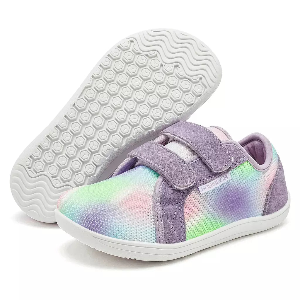 HOBIBEAR-Tênis de malha leve infantil, calçados casuais respiráveis, sapatos minimalistas com os pés descalços, pequenos e grandes, tênis infantil
