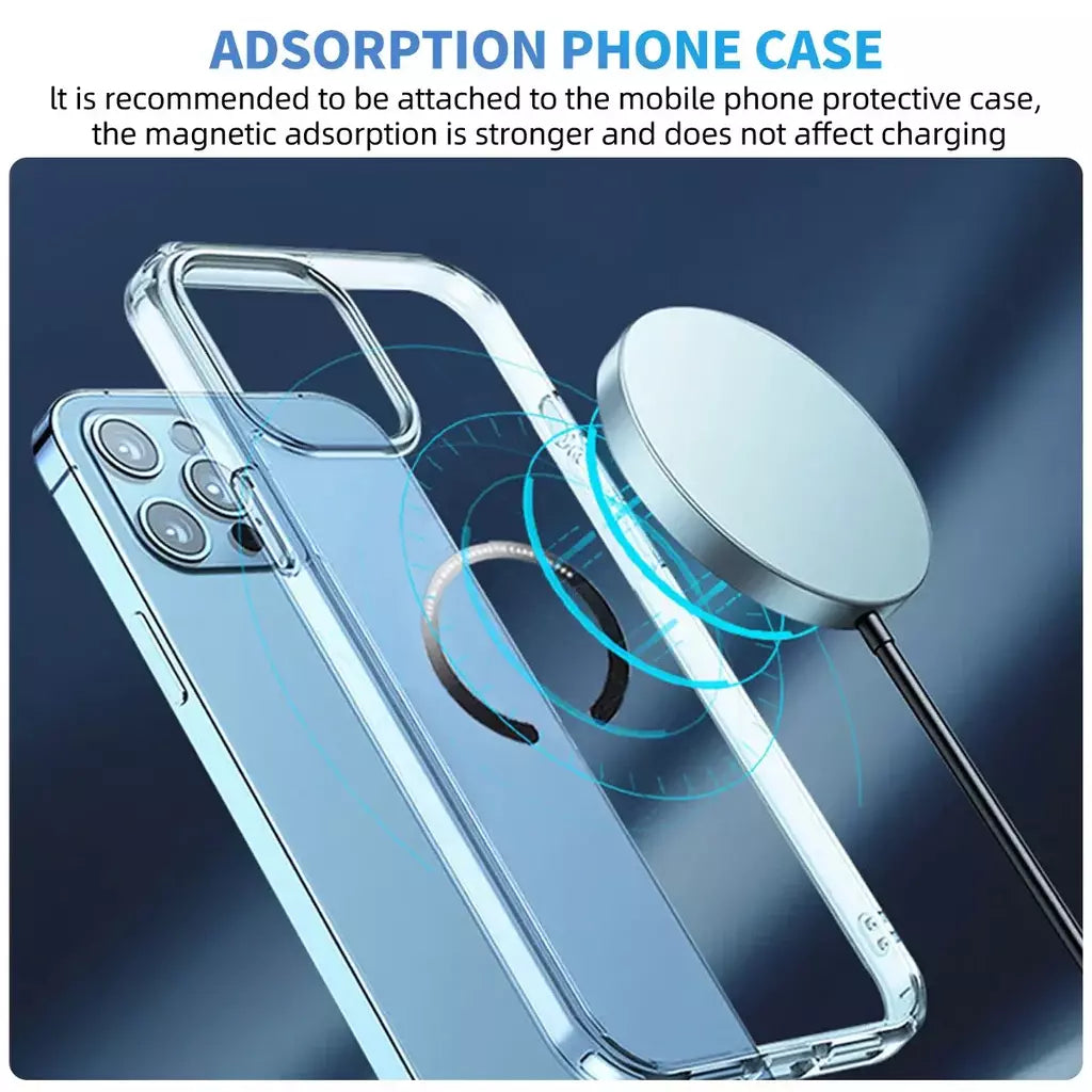 Anel de placa magnética universal, adesivo de metal para celular, suporte para carregador sem fio, folha de placa de metal para suporte magnético para carro