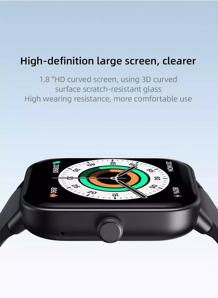 Built-in Alexa Smart Watch para Men e Women, IP68 Waterproof, Bluetooth Call, Stress Test, Blood Oxygen, Heart Rate, 5ATM, IDW19, 2023, New