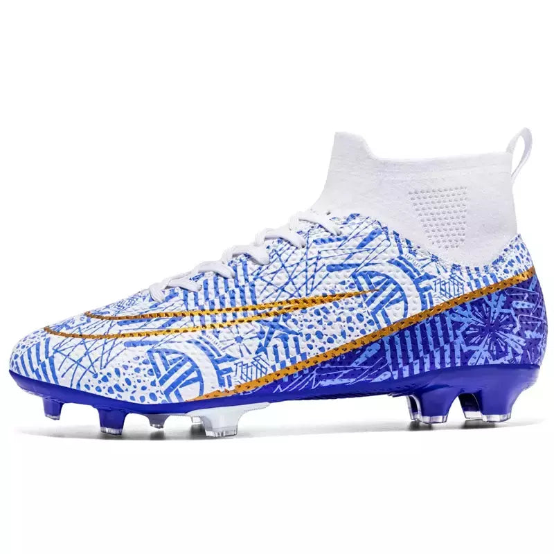 Sapatos de futebol masculinos macios tf/fg botas de futebol respirável antiderrapante tênis de treinamento de grama chuteiras ao ar livre calçados esportivos de alta qualidade
