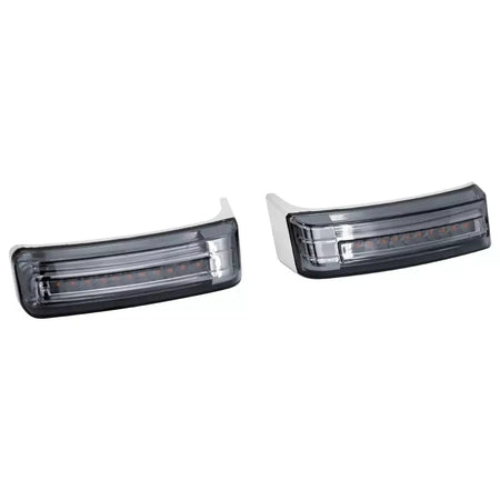 Alforje led para motocicleta, lâmpada de giro, luzes de freio para harley touring road king 97-2022 electra street glide cvo limitado