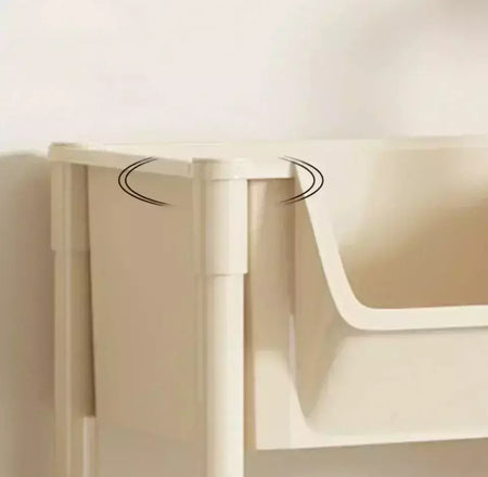Armário De Armazenamento De Fenda Estreita, Estante De Carrinho, Rack De Canto De Cozinha, Banheiro, Sala De Estar, Organizador De Casa