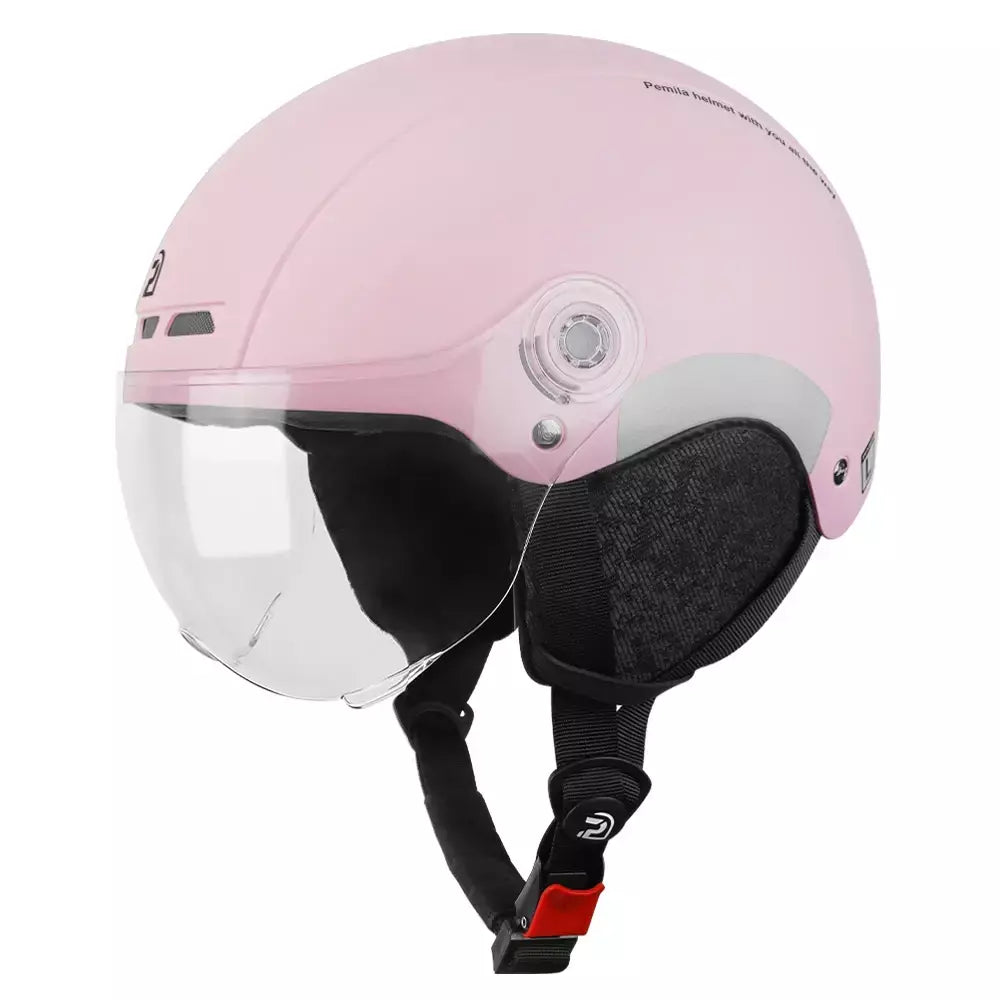 PEMILA-Capacete de Ciclismo com Lente Goggles para Homens e Mulheres, Capacete de Bicicleta, MTB Road Bike, Adesivo Refletivo, E-Bike, Motocicleta
