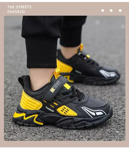 Crianças tênis para meninas meninos respirável esportes tênis de corrida crianças plana casual ao ar livre estudante escola tênis Size28-40