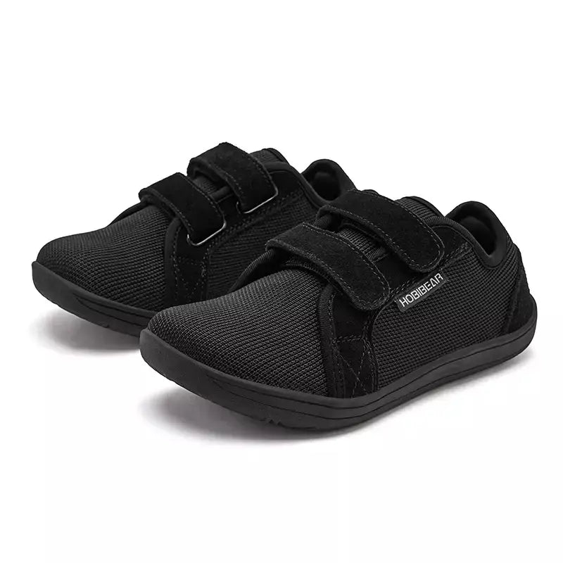HOBIBEAR-Tênis de malha leve infantil, calçados casuais respiráveis, sapatos minimalistas com os pés descalços, pequenos e grandes, tênis infantil