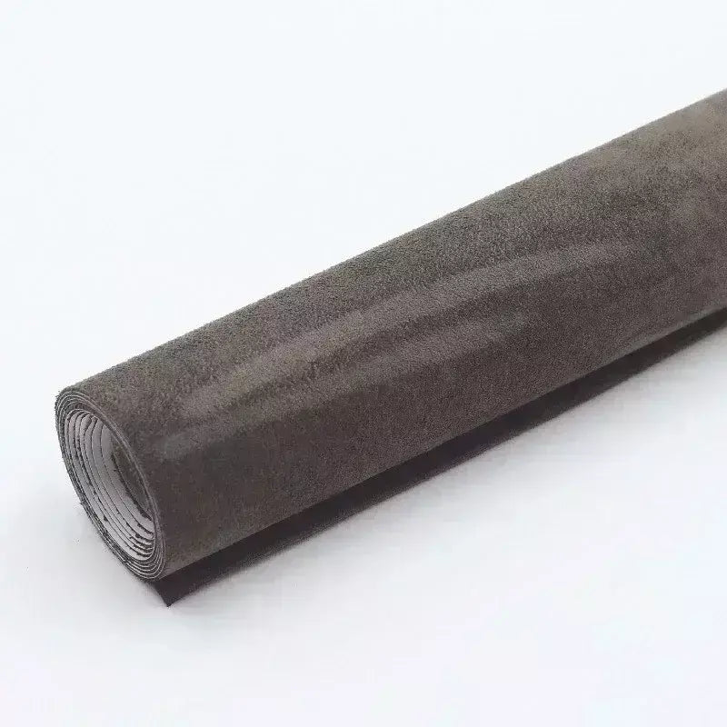 200x150cm atualização tamanho grande camurça couro quatro lados elástico auto-adesivo couro para interior do carro caixa de jóias adesivo de couro