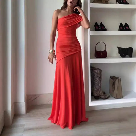 Sexy assimétrico colarinho tubo superior sem costas midi saia vestido com tule plissado splice manga curta vestido feminino para festa