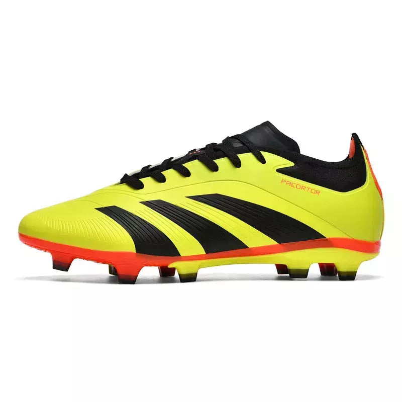 Botas de futebol unissex masculinas, chuteiras de futebol, partida de treino de alta qualidade, ultraleves, antiderrapantes, leves, ao ar livre, botas