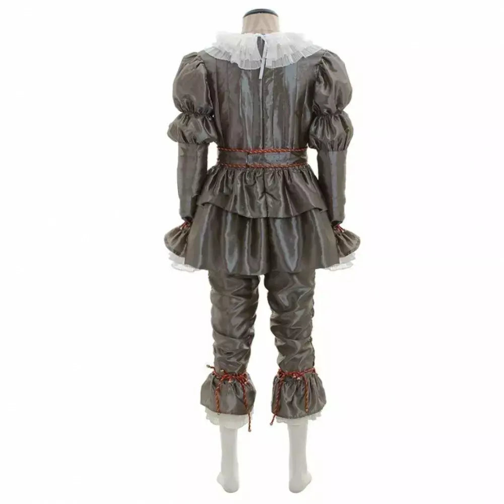 Anime noite palhaço coringa adulto pennywise cosplay traje halloween palhaço stephen king masculino feminino cos ternos roupa uniforme festa