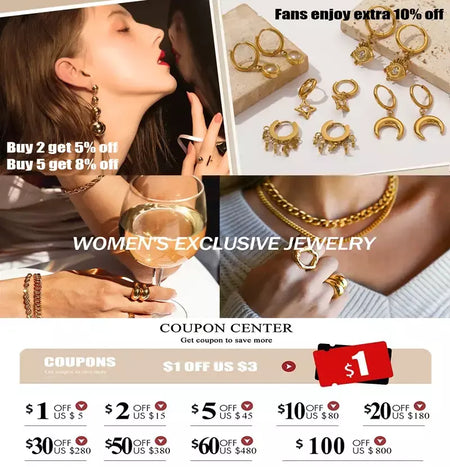 Eilieck 316l aço inoxidável metal charme corrente colar jóias de declaração 18k pvd banhado colar de pescoço corrente para mulher