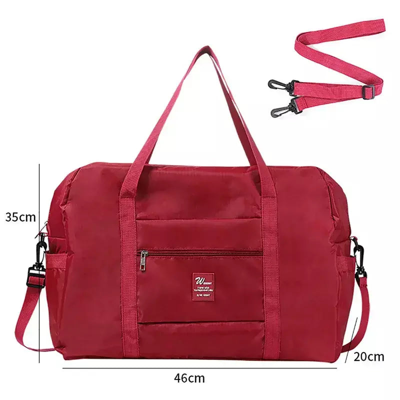 Sacos de bagagem de viagem grande capacidade multifuncional ajustável puxar haste leve viagem de negócios armazenamento de roupas de curta distância