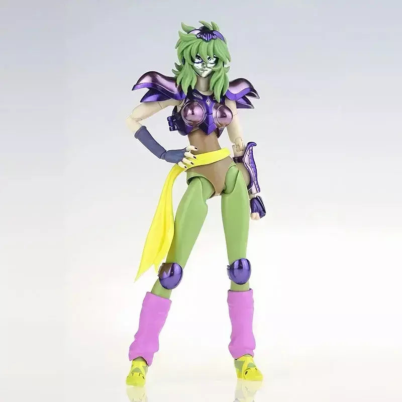 GoodTony/GT Saint Seiya Mito Pano EX Athena Saori Kido Águia Marin Ophiuchus Shaina Prata Cavaleiros do Zodíaco Figura de ação