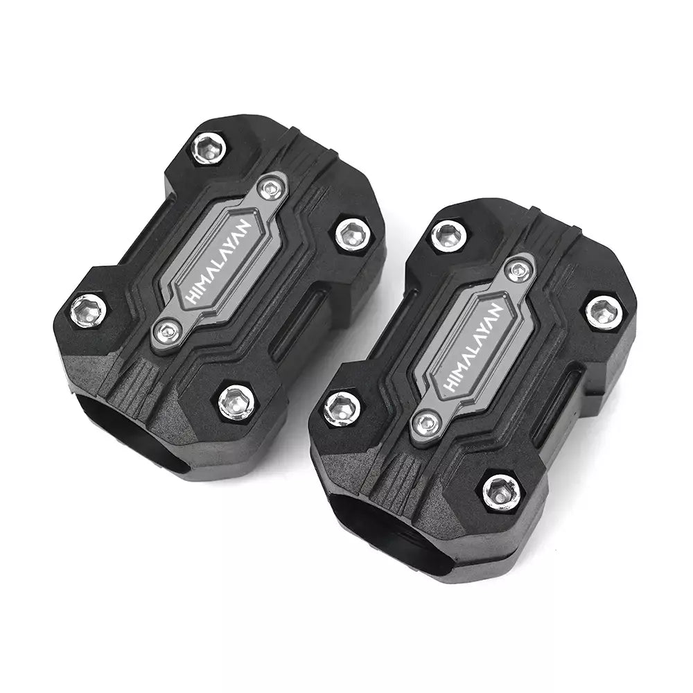 Para royal enfield himalayan 450 411 400 acessórios guarda motor da motocicleta pára-choques proteção guarnição guarda blocos tampas da válvula do pneu