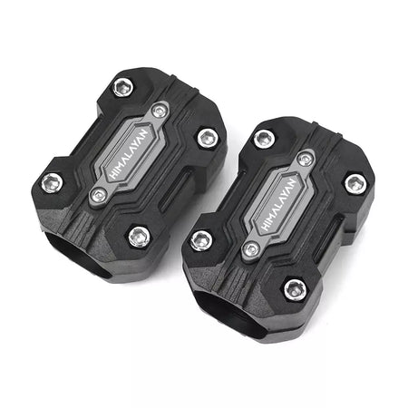 Para royal enfield himalayan 450 411 400 acessórios guarda motor da motocicleta pára-choques proteção guarnição guarda blocos tampas da válvula do pneu