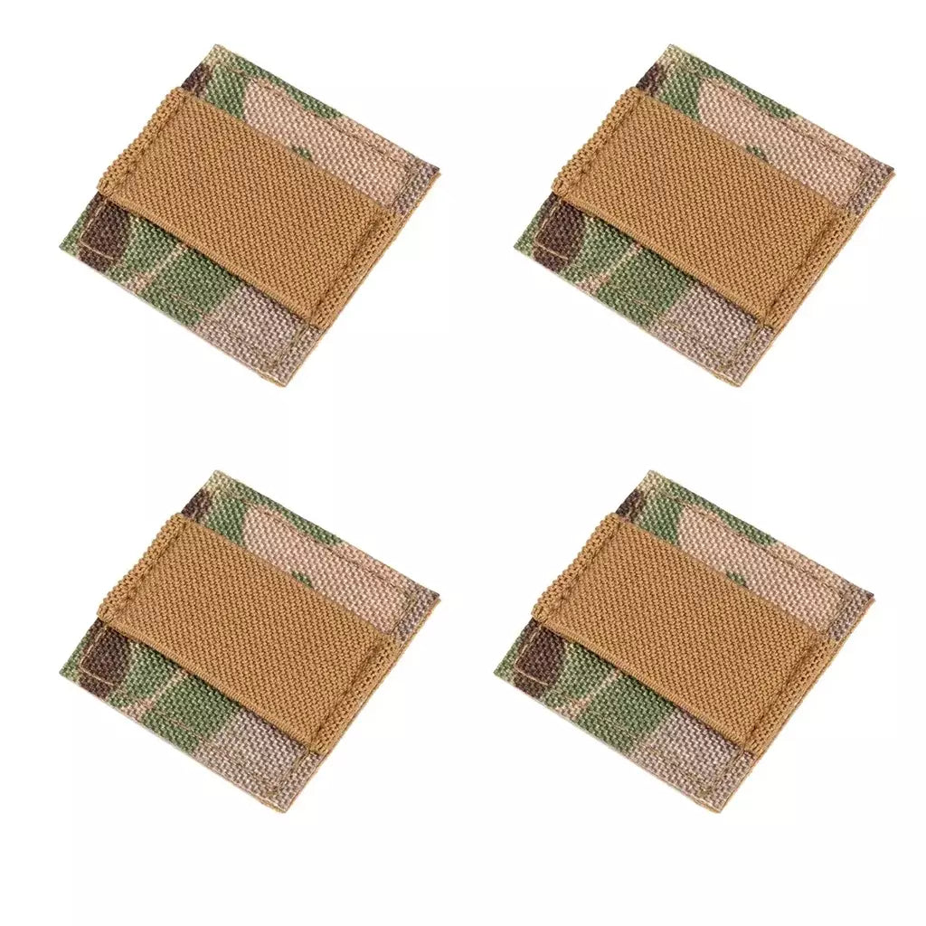 Alça de chicote de fios para fone de ouvido tático, organizador elástico, chicote de fios, gancho, adesivo, capacete, colete, acessórios