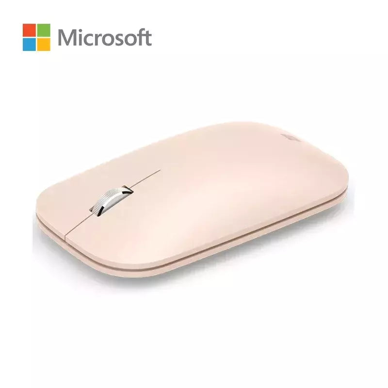 Microsoft-mouse bluetooth móvel moderno, funciona em uma variedade de superfície, graças à tecnologia microsoft