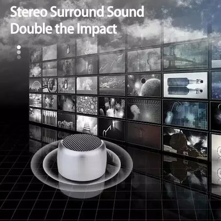 Bluetooth m1 alto-falante portátil música estéreo surround mini usb ao ar livre subwoofer alto-falante reprodutor de áudio alto-falante microfone