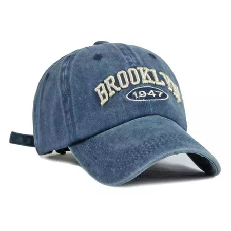 Boné de beisebol para quatro temporadas masculino e feminino, casual retrô lavado de algodão, bordado snapback, proteção solar unissex, verão, 4 estações
