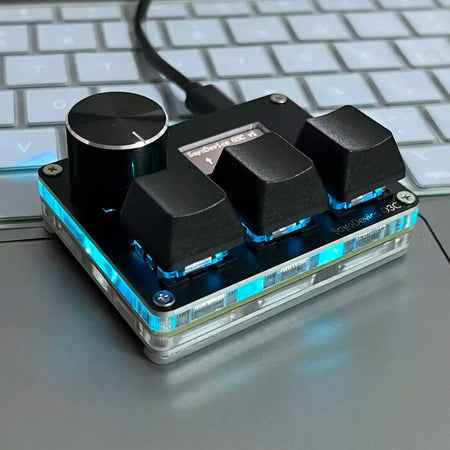 Pink SayoDevice OSU O3C Rápido Gatilho Hall Switches Wooting Vermelho Magnético Switches Teclado Com Botão Tela Copiar Colar Shotcut
