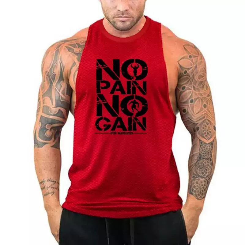 Quick Dry malha ginásio t-shirt dos homens, colete muscular respirável, moletom de jogging, Indoor Exercício, Fitness, ao ar livre