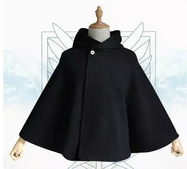 Anime ataque manto shingeki no kyojin scouting legião cosplay traje cos capa verde roupas dos homens cosplay traje feminino