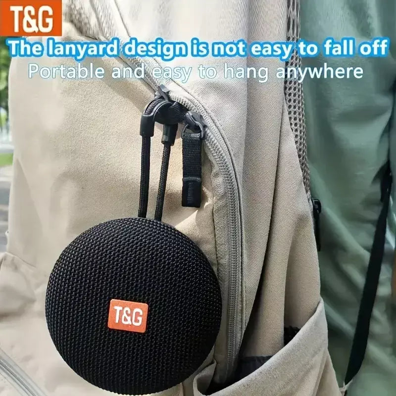 Tg352 alto-falante bluetooth portátil à prova d'água, suporte para chamada gratuita/cartão tf/usb, presentes para festa de natal, estéreo com tws