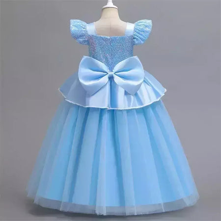 Rapunzel vestido para meninas cinderela belle vestir-se fantasia crianças aniversário princesa traje crianças roupas de festa de halloween 3-10y