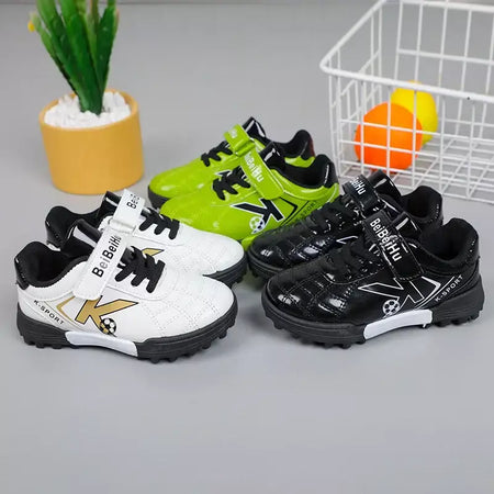 Chuteiras de futebol para crianças 2024 novas crianças chuteiras de futebol moda sapatos de futebol de solo firme