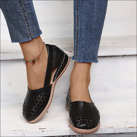 Sandálias artesanais de couro feminino, sapatilhas respiráveis, estilo retrô, chinelo de apoio personalizado para senhoras, verão 2022