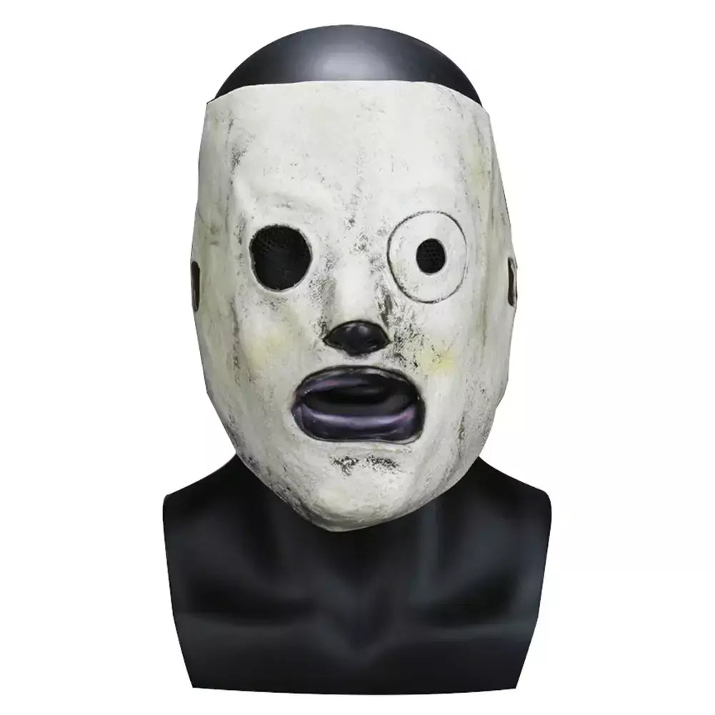Mick máscara banda deslizamento cosplay nó acessórios de fantasia joey roleplay fantasia masculino látex headwear halloween masquerade capacete masculino