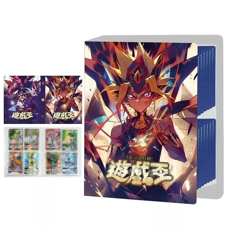 Yu gi oh 5ds yusei fudo 240 cartões álbum mapa carta pasta fichário jogo coleção presente brinquedo jack atlas akiza izinski