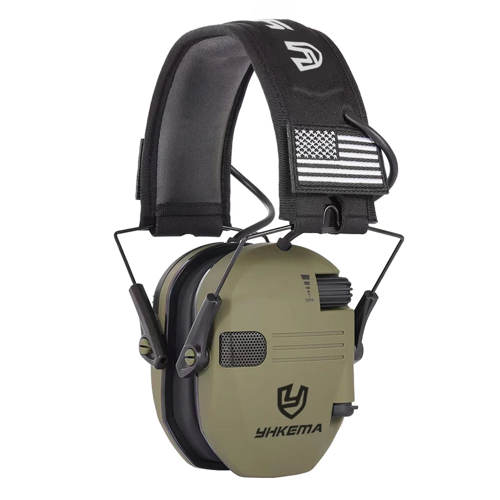 Faixa de arma tiro ativo fone de ouvido fones para caça proteção auditiva eletrônica orelha proteger redução ruído earmuff