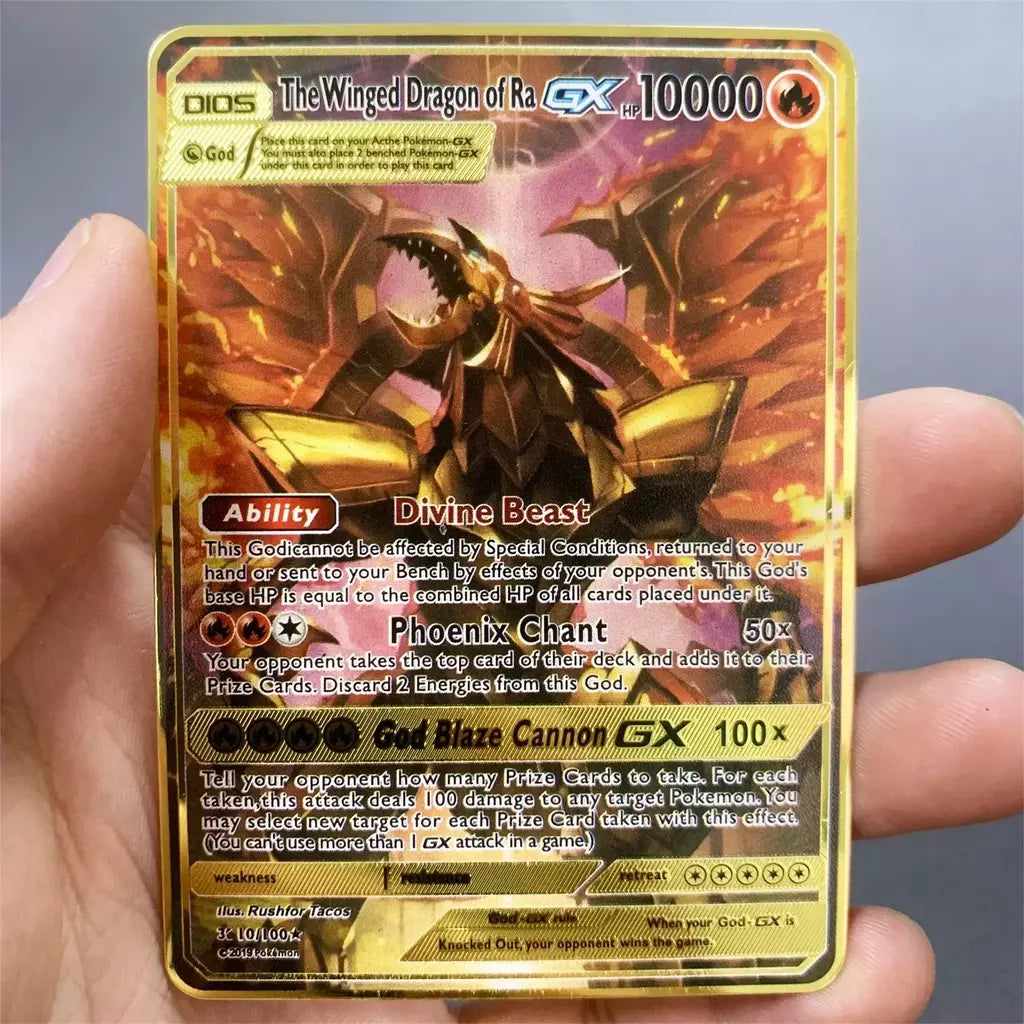 999999 Pontos hp pokemon cartão de metal charizard ouro metal super cartões inglês cartão mewtwo vmax mega anime jogo coleção presentes