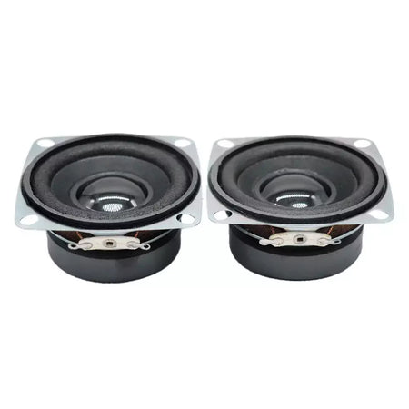 2 unidades/lotes 2 Polegada 4 ohm 3w alto-falantes de gama completa portátil 52mm alto-falante de áudio subwoofer diy alta fidelidade estéreo sqaure alto-falante bluetooth