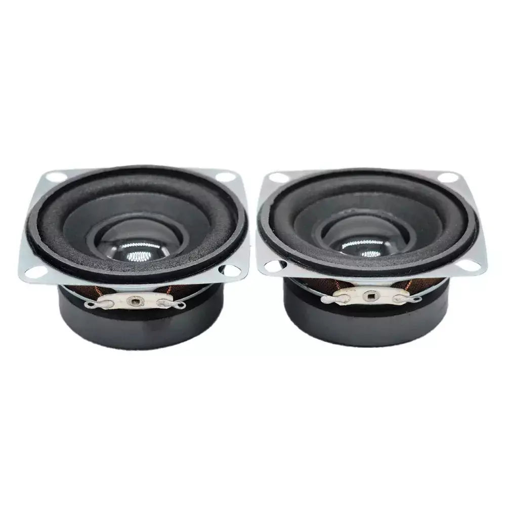 2 unidades/lotes 2 Polegada 4 ohm 3w alto-falantes de gama completa portátil 52mm alto-falante de áudio subwoofer diy alta fidelidade estéreo sqaure alto-falante bluetooth