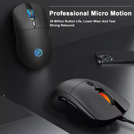 Rato de jogo com fio usb ratos mecânicos usb luz luminosa mouse óptico gamer ratos para computador portátil jogo