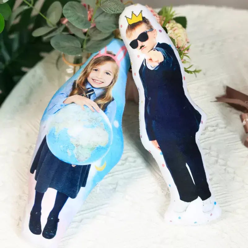 Travesseiro personalizado em formato humano, foto, presente personalizado para namorado/namorada/pais, presente exclusivo de aniversário, dia dos namorados
